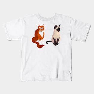 Meow meow Kids T-Shirt